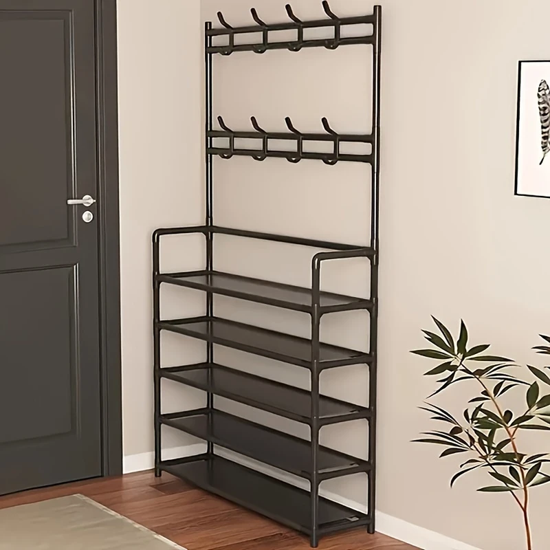 Wall Mounted Coat Rack -White