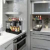 Space Saving 2 tier Pull Out. Black