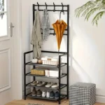 Wall Mounted Coat Rack -White