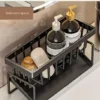 Black Rag Holder - Drain Rack