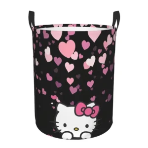 Hello Kitty Hearts Laundry Basket