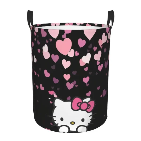Hello Kitty Hearts Laundry Basket