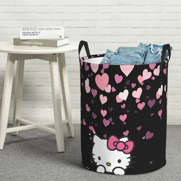 Hello Kitty Hearts Laundry Basket