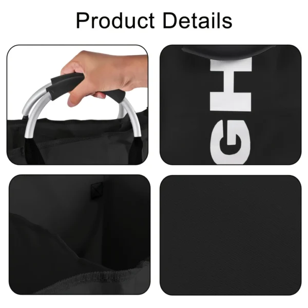 Portable Laundry Basket 3 Compartments