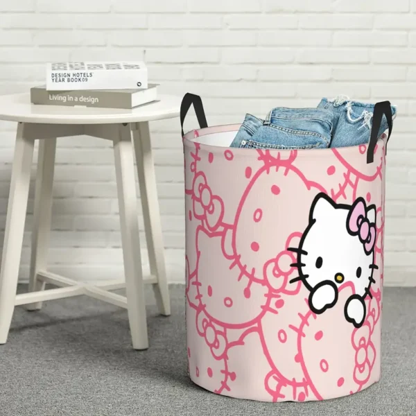 Hello Kitty Foldable Laundry Basket