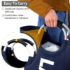 Large Laundry Basket 82 Lt. Dark Gray