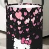 Hello Kitty Hearts Laundry Basket