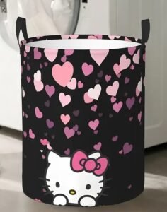 Hello Kitty Hearts Laundry Basket